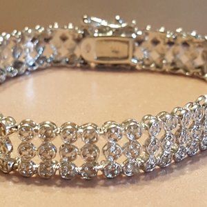 Victoria Townsend Diamond Tennis Bracelet 15.4G